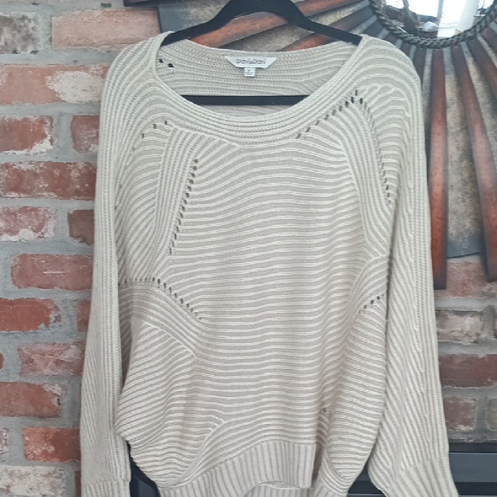DAVI & DANI Cream Knit Sweater